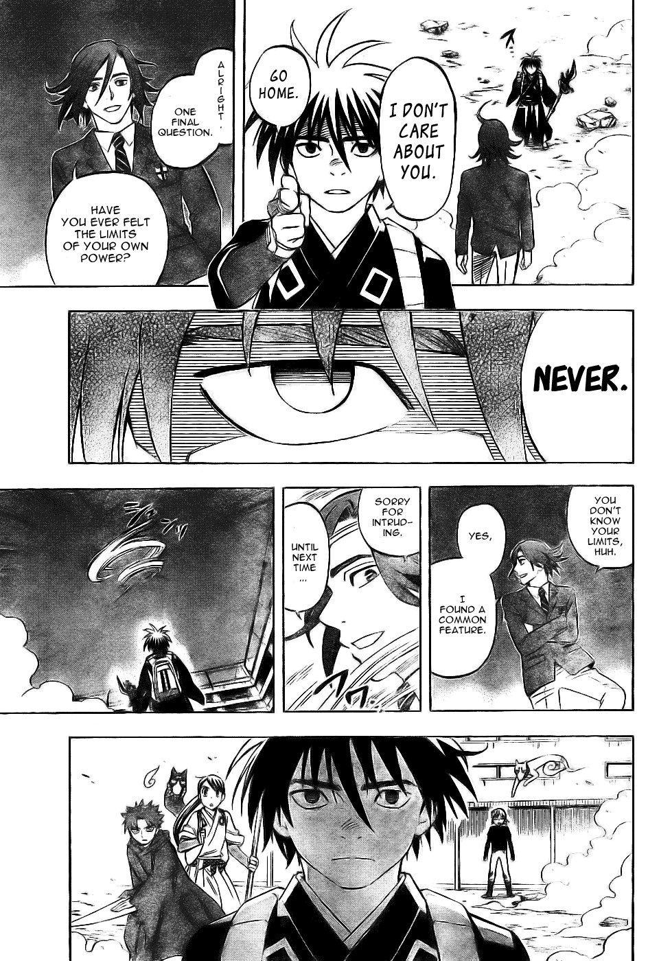 Kekkaishi Chapter 250 page 14 - Chapter 250: Common Trait