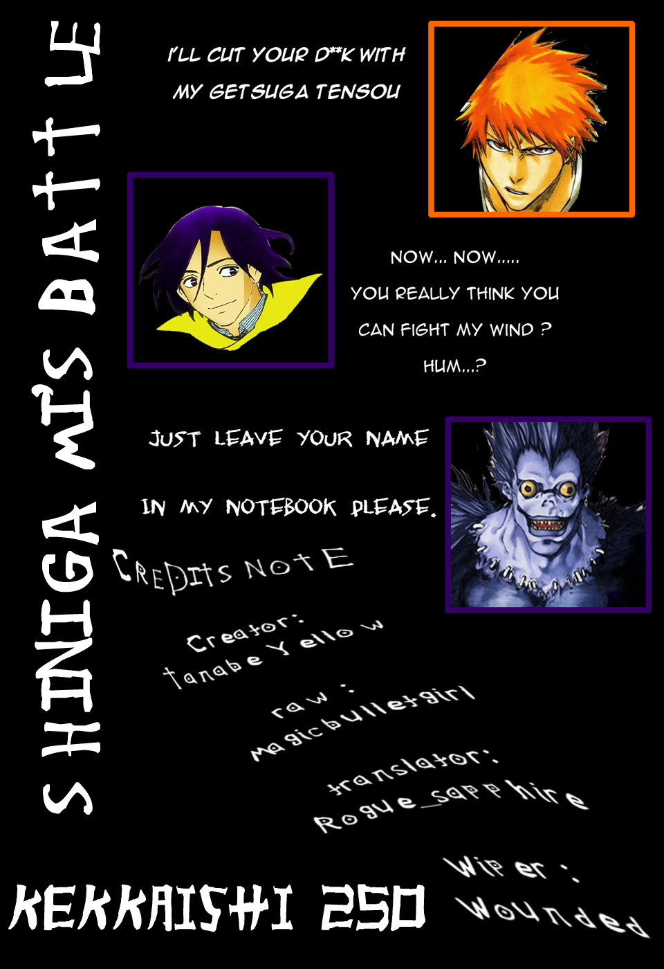Kekkaishi Chapter 250 page 18 - Chapter 250: Common Trait