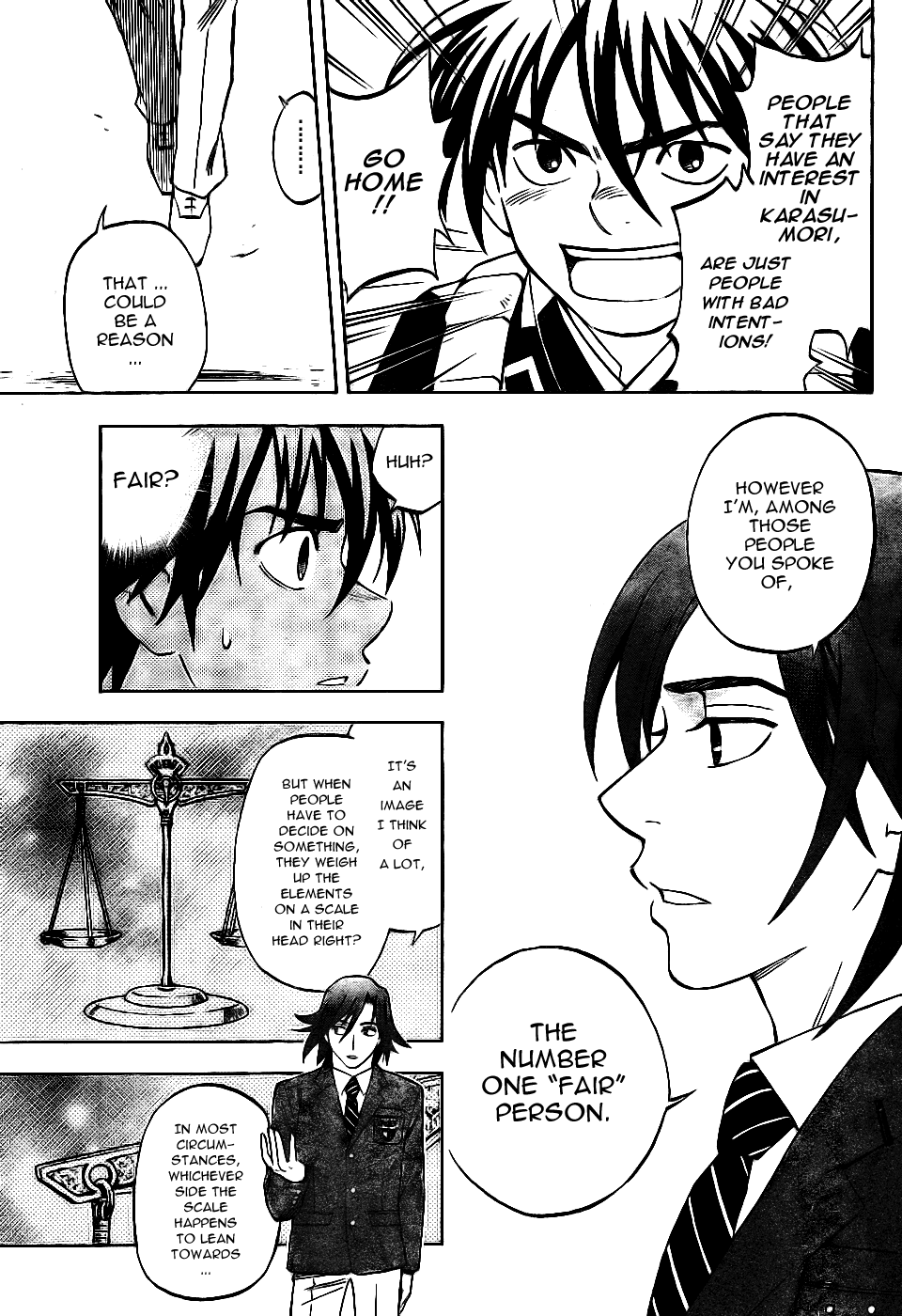 Kekkaishi Chapter 250 page 5 - Chapter 250: Common Trait