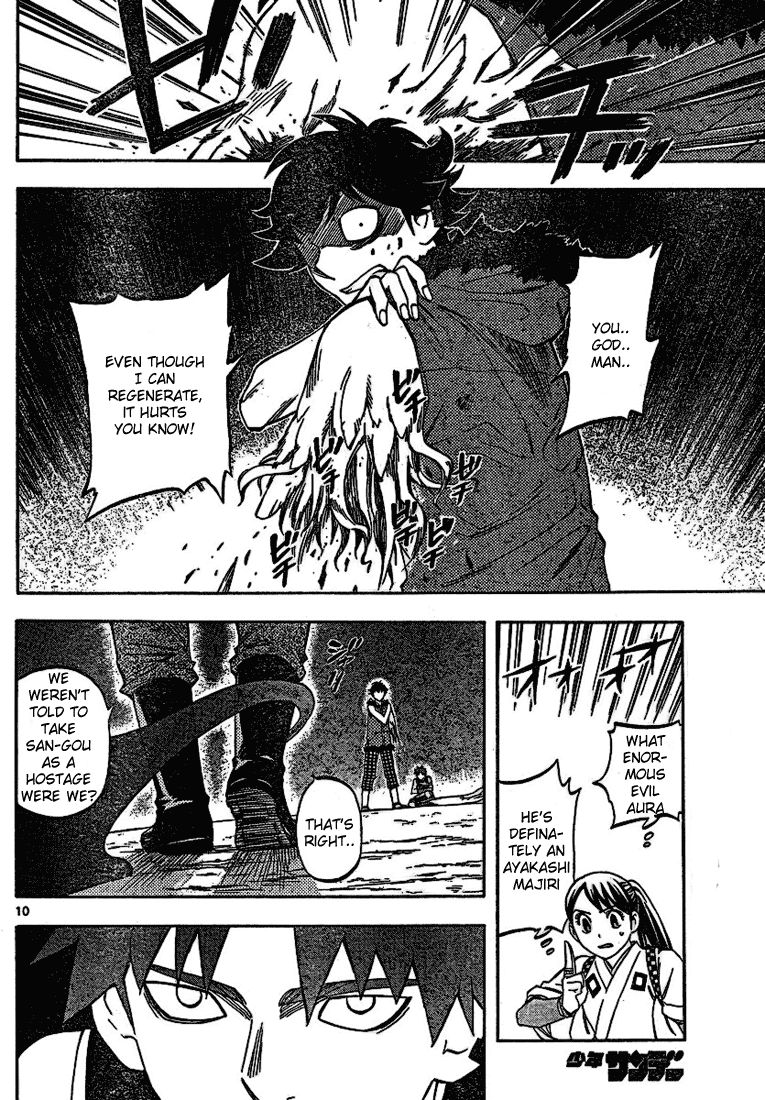 Kekkaishi Chapter 259 page 10 - Chapter 259: Number Three