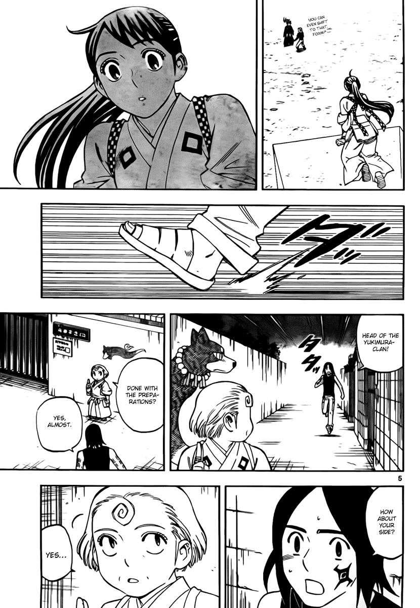Kekkaishi Chapter 267 page 5 - Chapter 267: Majinai Elimination