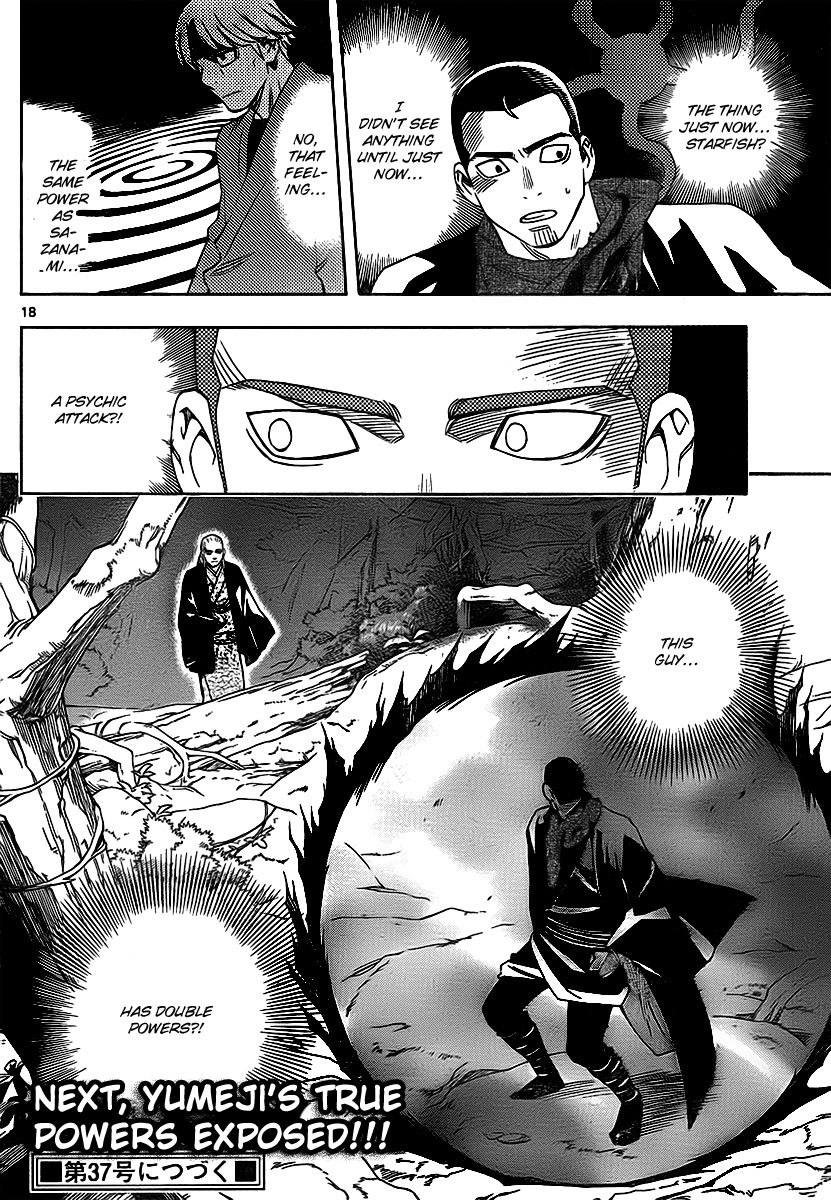 Kekkaishi Chapter 270 page 19 - Chapter 270: Contract Formation