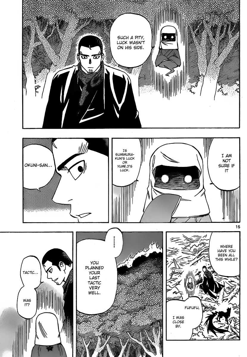 Kekkaishi Chapter 272 page 15 - Chapter 272: Equal Resolution