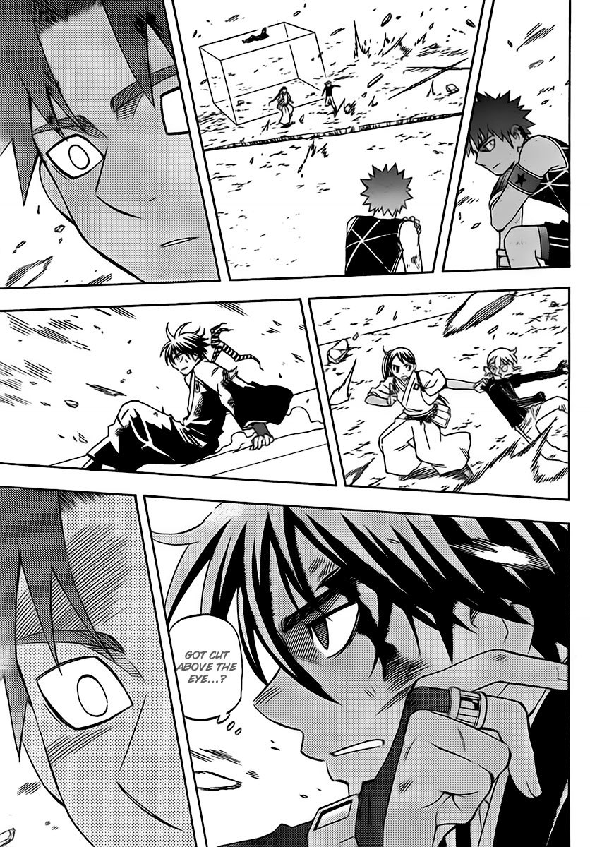 Kekkaishi Chapter 275 page 11 - Chapter 275: God of Catastrophe