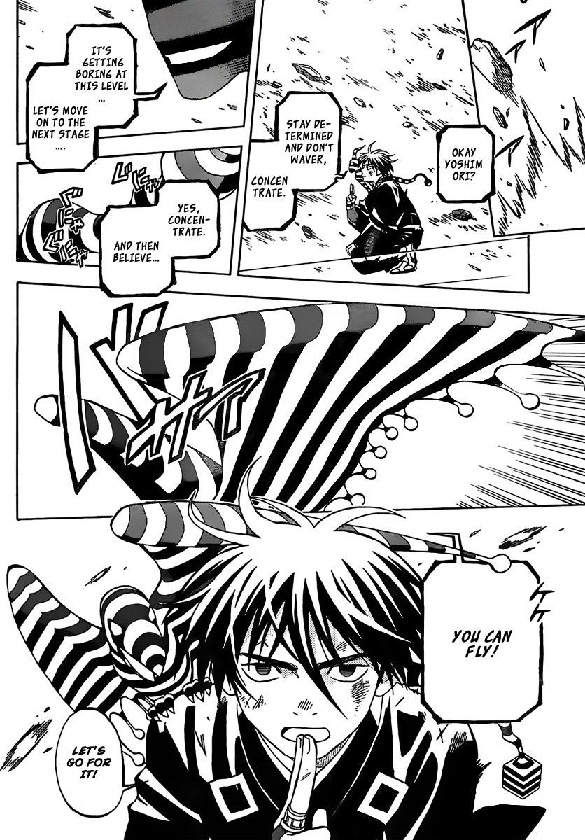 Kekkaishi Chapter 275 page 12 - Chapter 275: God of Catastrophe