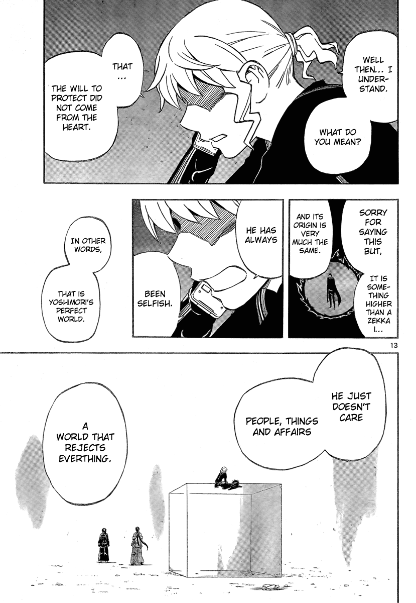 Kekkaishi Chapter 277 page 14 - Chapter 277: White Zekkai