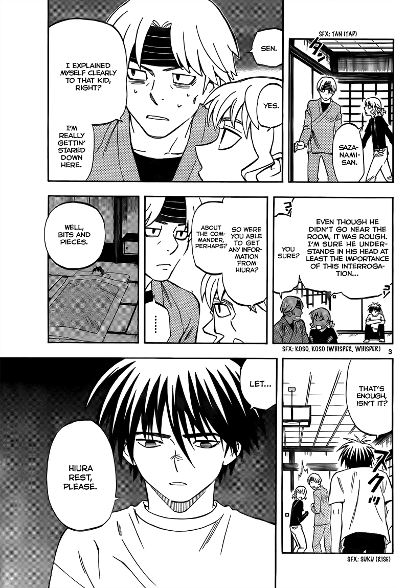 Kekkaishi Chapter 281 page 4 - Chapter 281: The Men of Ougi