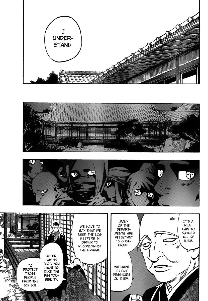 Kekkaishi Chapter 282 page 18 - Chapter 282: The Log Keeper