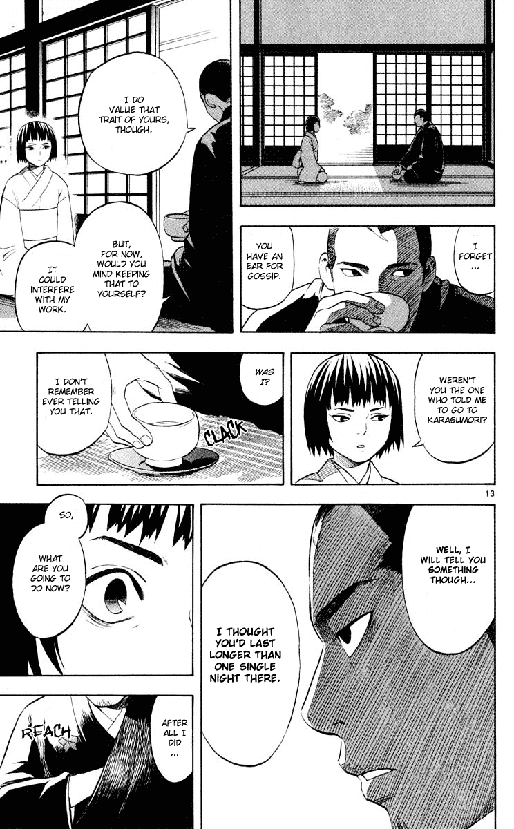 Kekkaishi Chapter 30 page 14 - Chapter 30: Big Brother and Little Brother