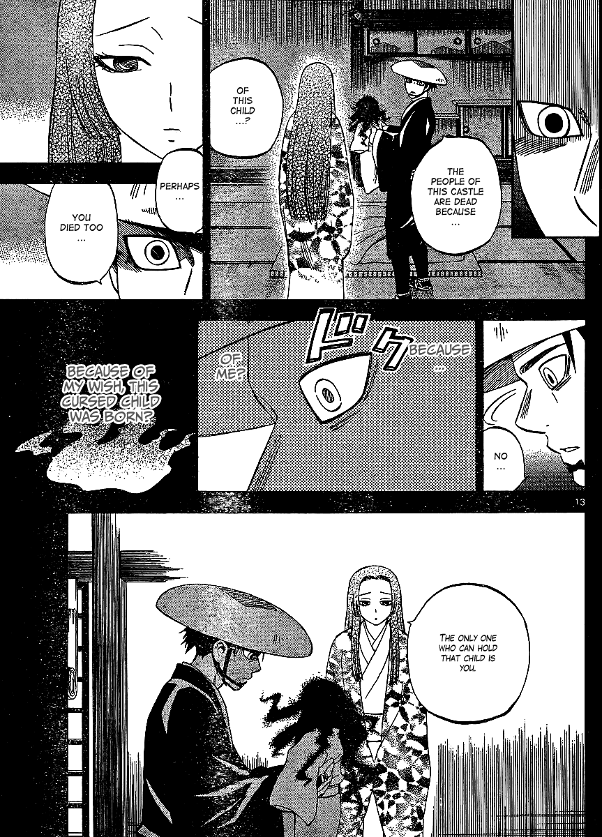Kekkaishi Chapter 314 page 14 - Chapter 314: The Cursed Child
