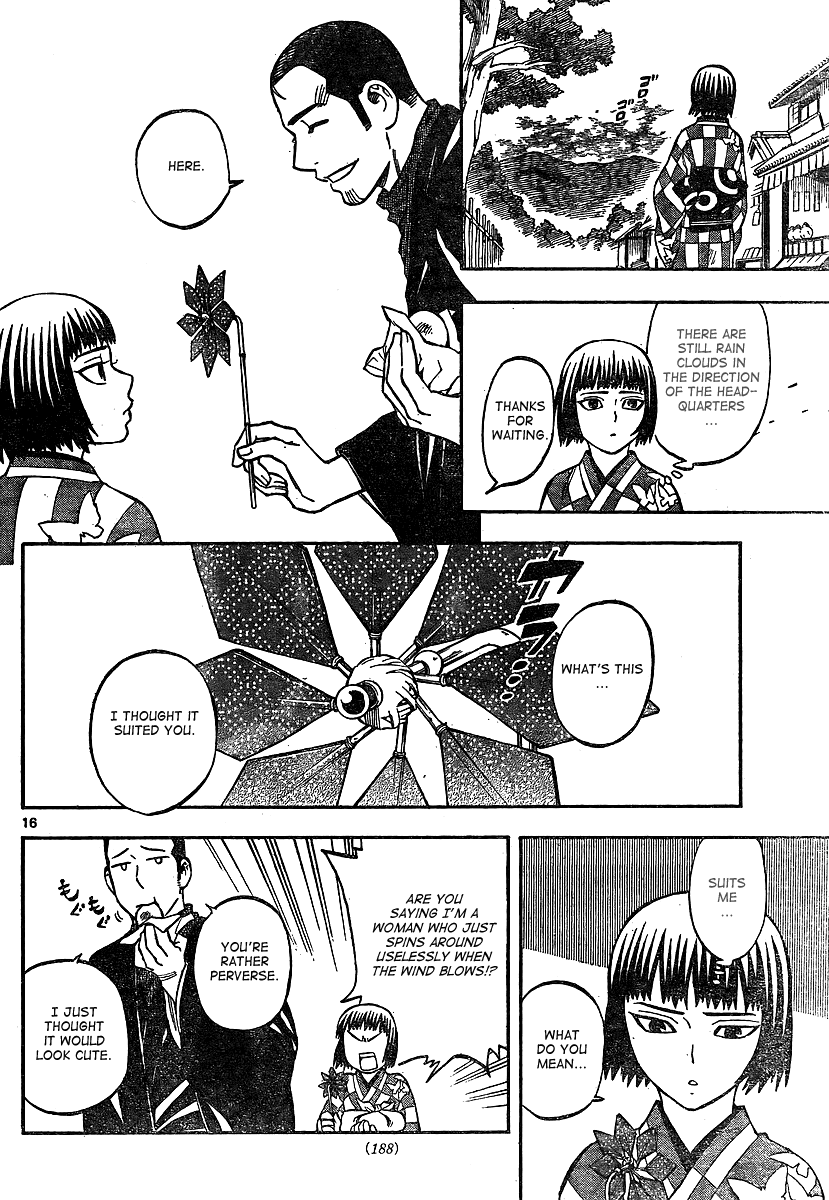 Kekkaishi Chapter 318 page 16 - Chapter 318: Kidoin Nura