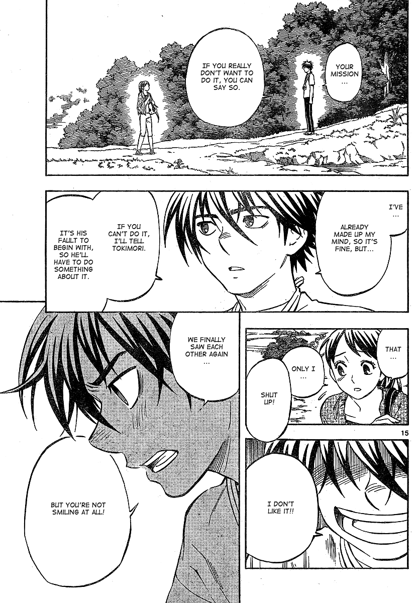 Kekkaishi Chapter 322 page 15 - Chapter 322: Smile