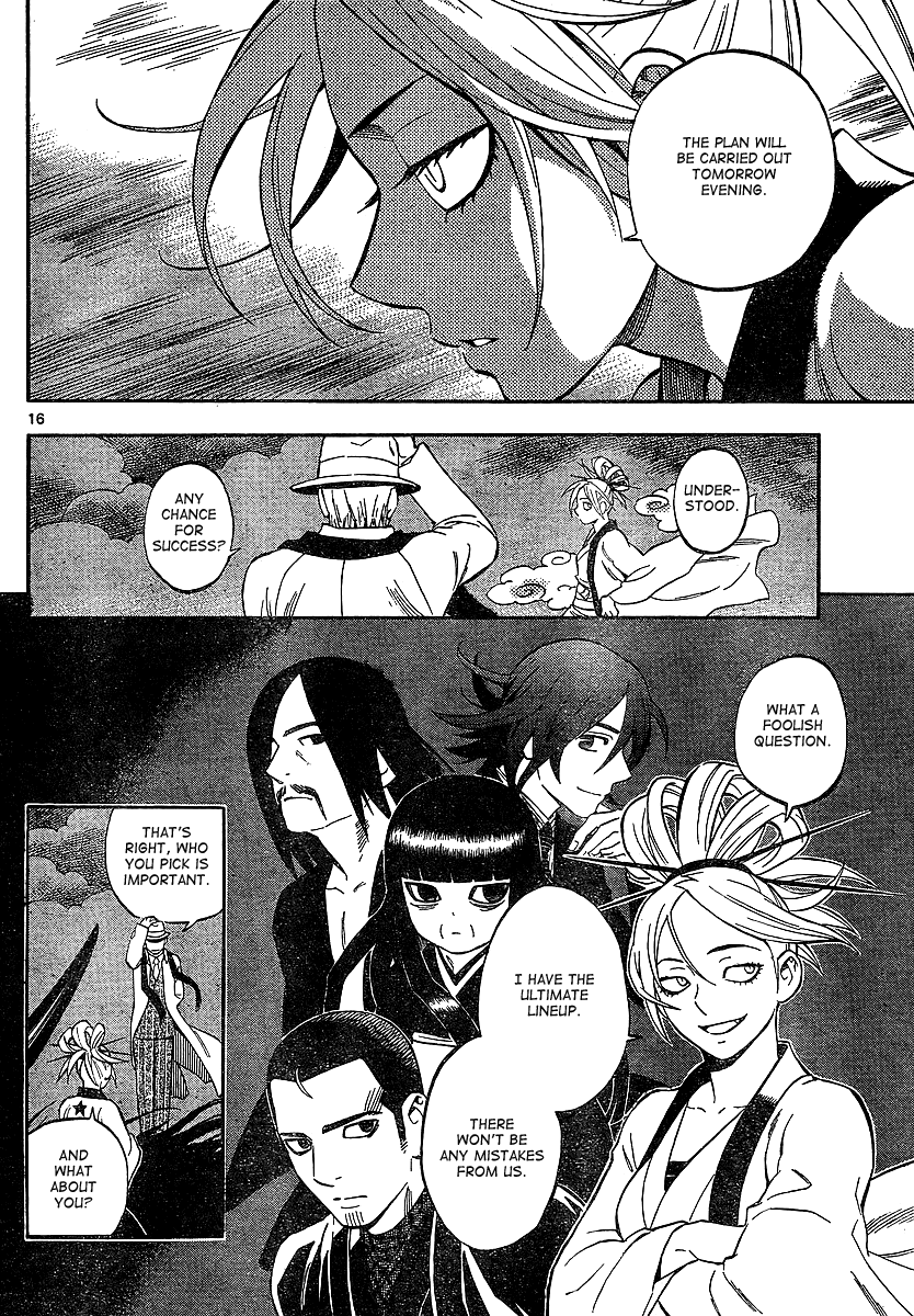 Kekkaishi Chapter 323 page 16 - Chapter 323: Hakuma