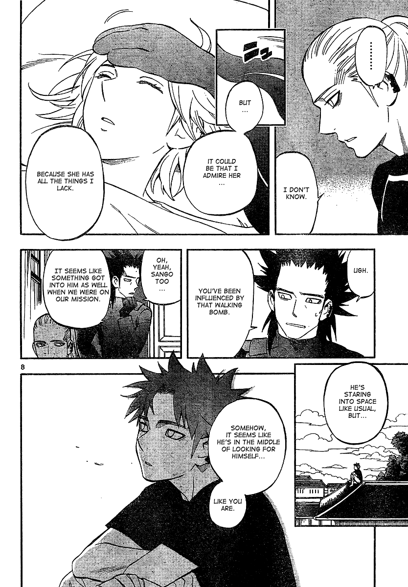 Kekkaishi Chapter 323 page 8 - Chapter 323: Hakuma