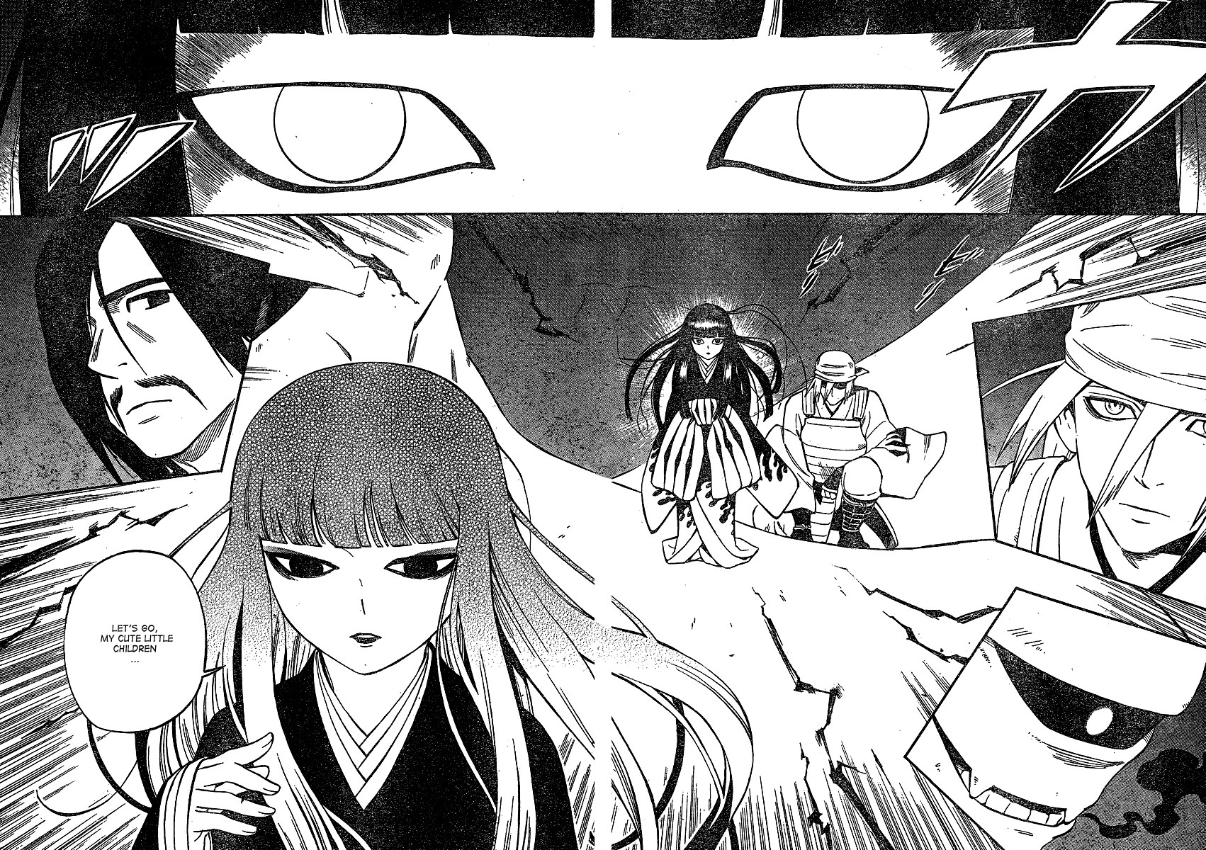 Kekkaishi Chapter 330 page 12 - Chapter 330: Battle Start
