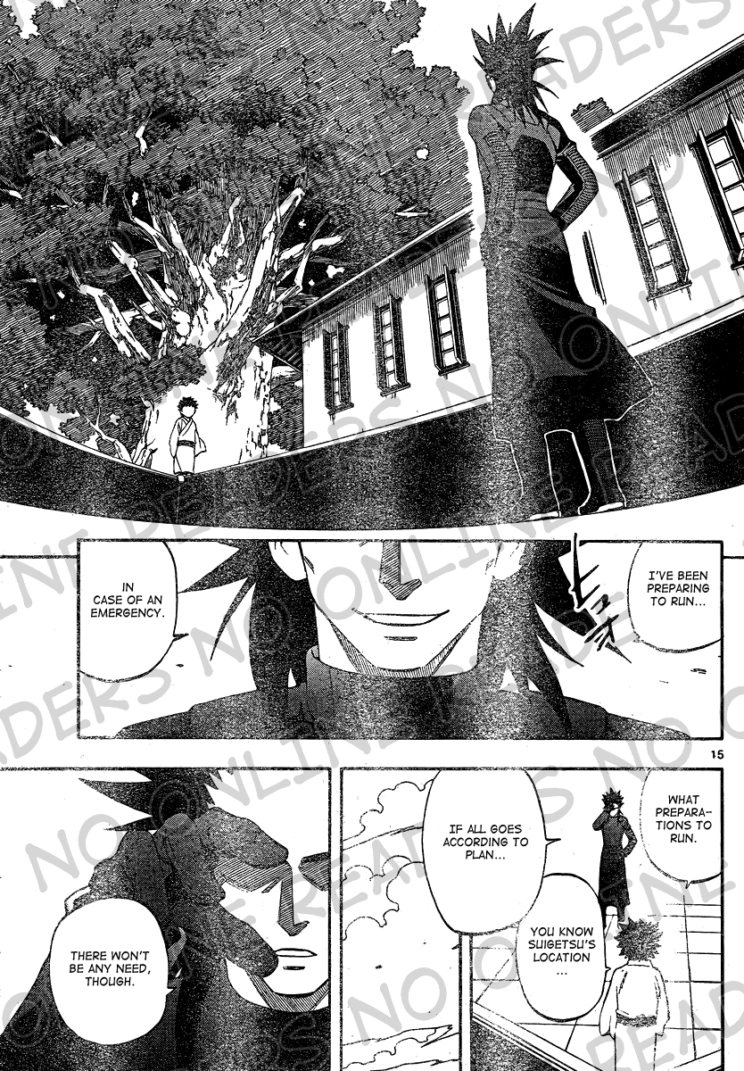 Kekkaishi Chapter 333 page 15 - Chapter 333: The Plan