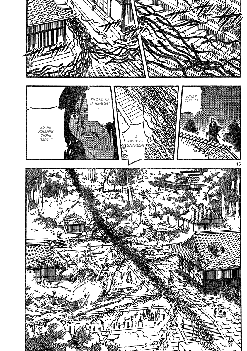 Kekkaishi Chapter 334 page 15 - Chapter 334: Tsukihisa
