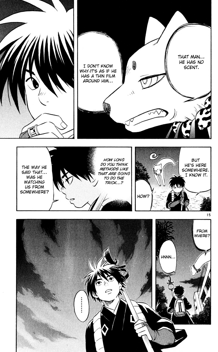 Kekkaishi Chapter 34 page 15 - Chapter 34: Over the Sky