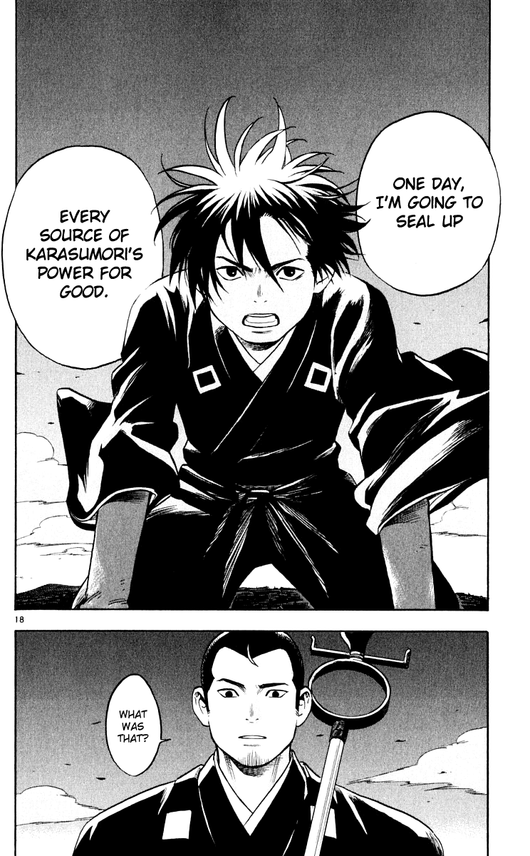 Kekkaishi Chapter 34 page 18 - Chapter 34: Over the Sky