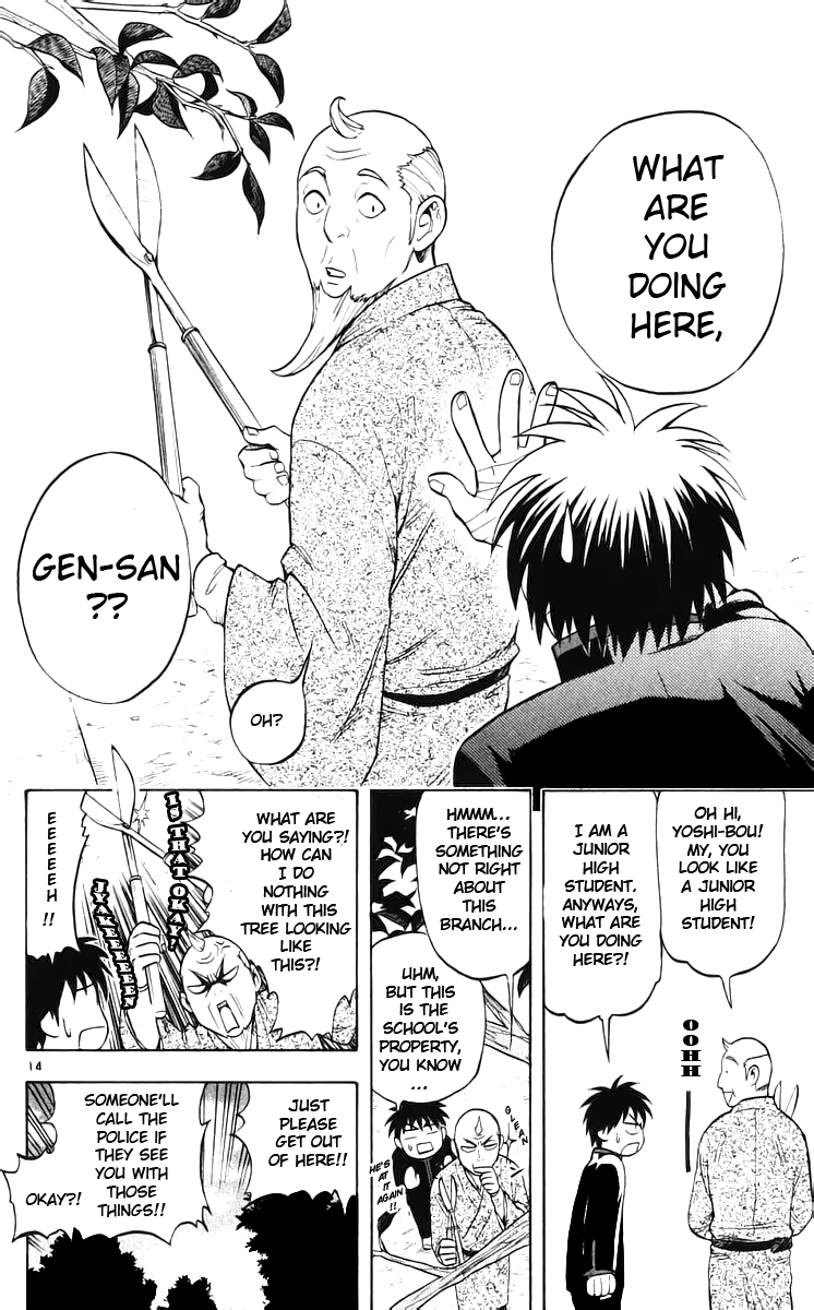Kekkaishi Chapter 36 page 19 - Chapter 36