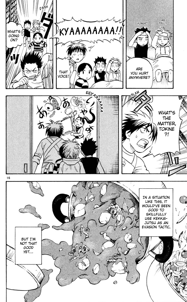 Kekkaishi Chapter 41 page 16 - Chapter 41: Toshimori's Day