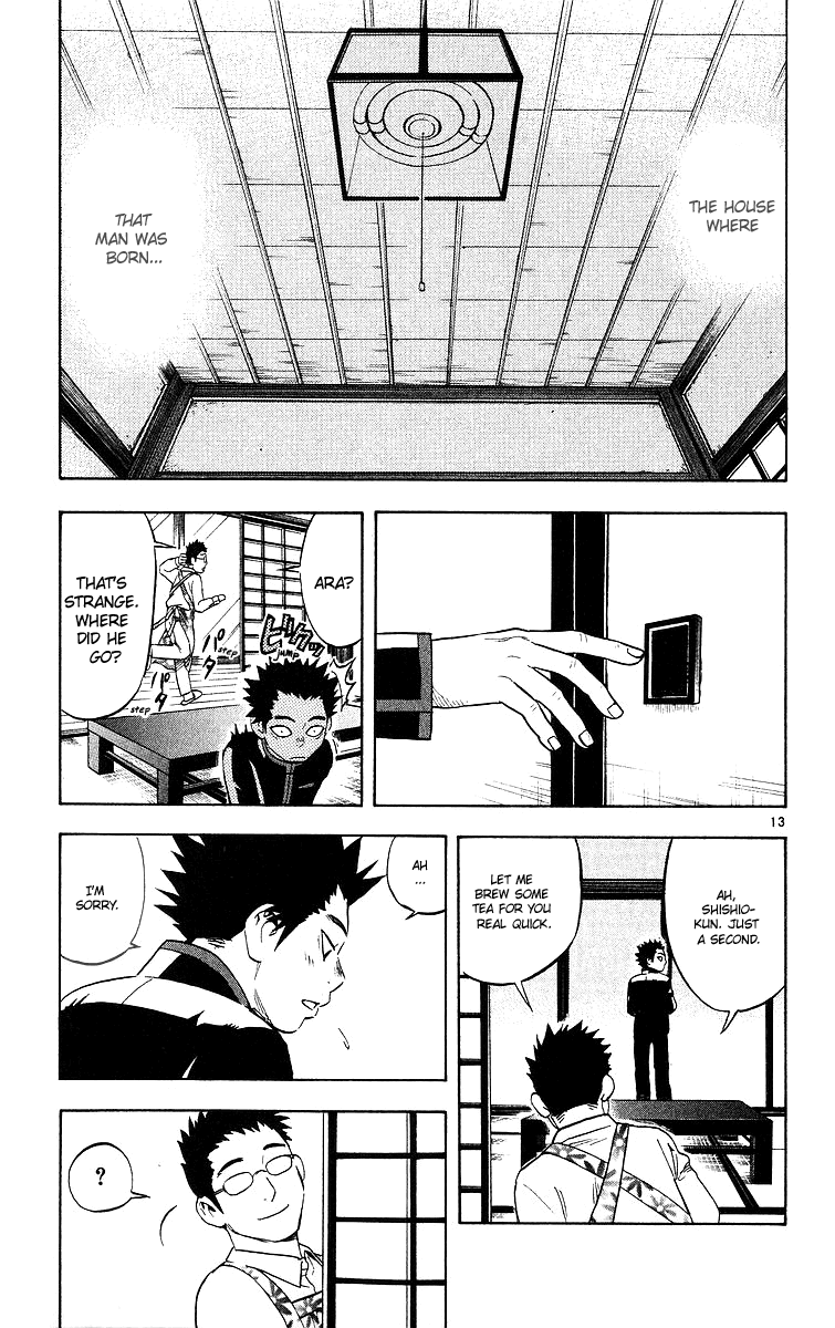 Kekkaishi Chapter 50 page 14 - Chapter 50: Homeland