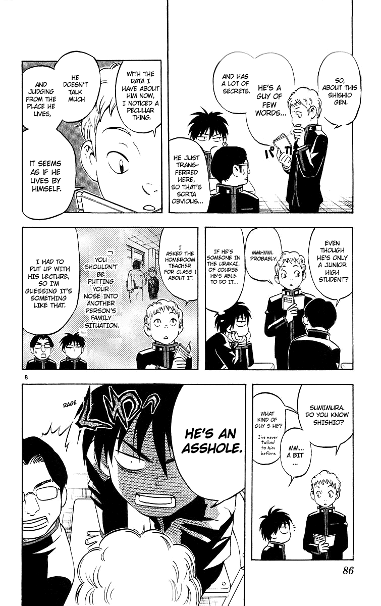 Kekkaishi Chapter 50 page 9 - Chapter 50: Homeland
