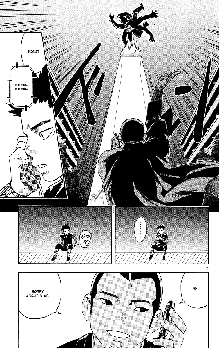 Kekkaishi Chapter 52 page 15 - Chapter 52: Masamori & Gen