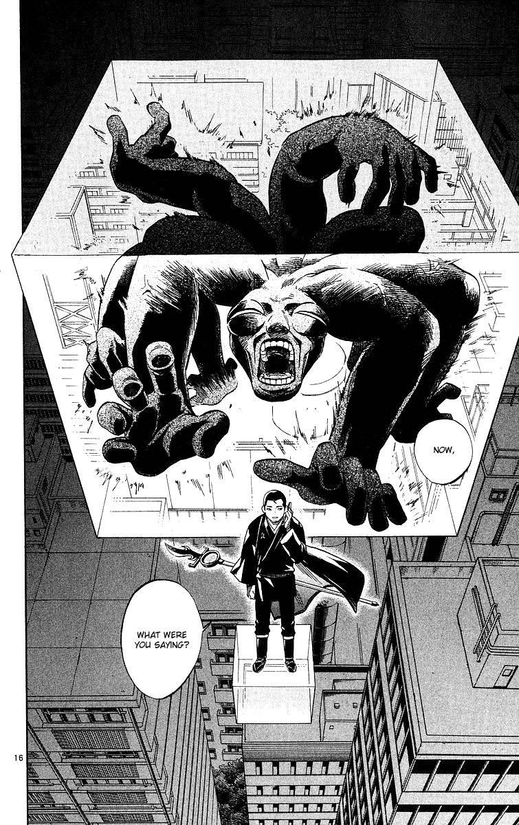 Kekkaishi Chapter 52 page 16 - Chapter 52: Masamori & Gen