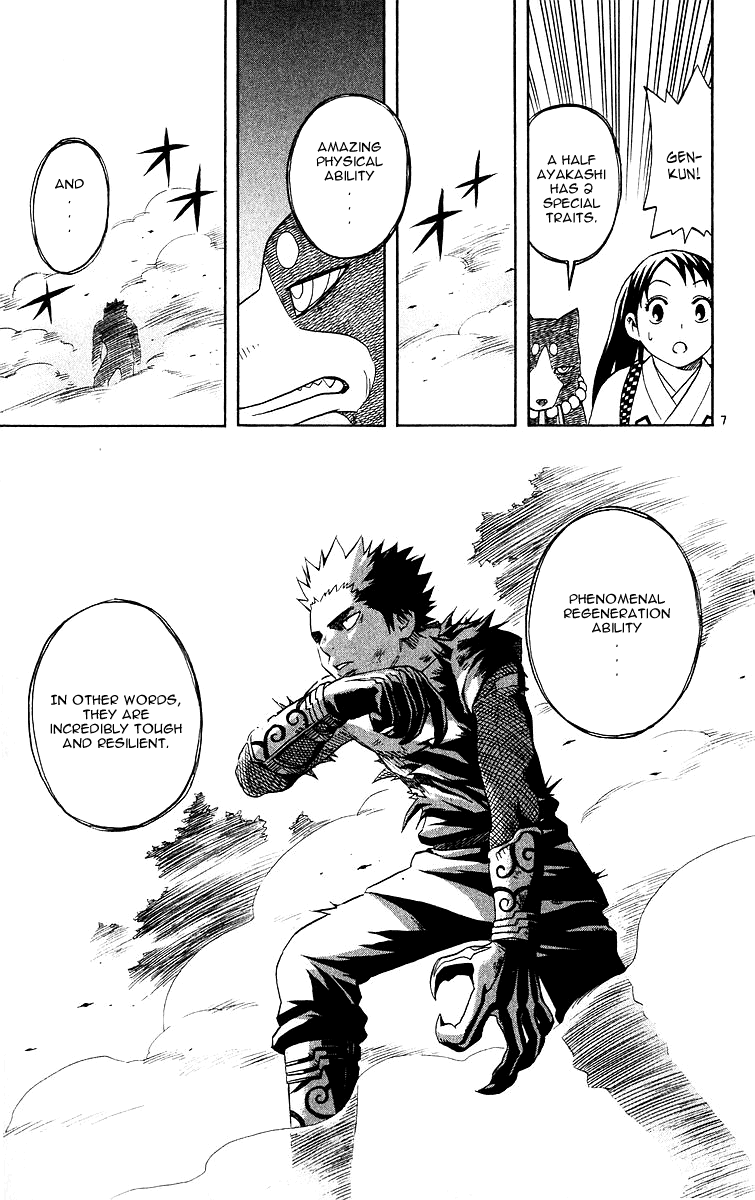 Kekkaishi Chapter 54 page 7 - Chapter 54: Legitimate Successor
