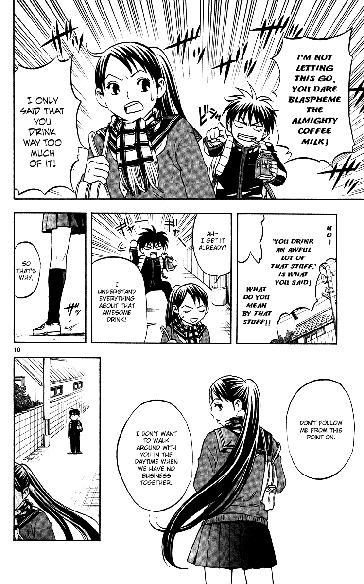 Kekkaishi Chapter 57 page 10 - Chapter 57: The Prince of Central High