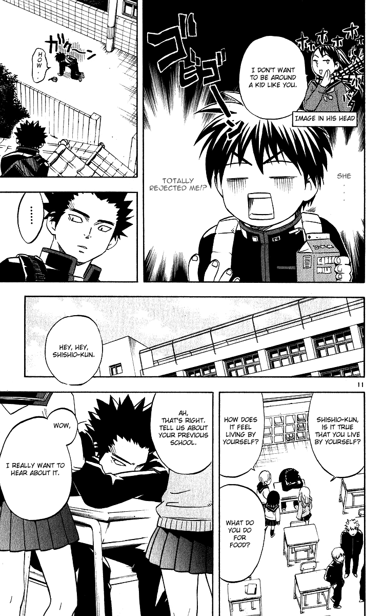 Kekkaishi Chapter 57 page 11 - Chapter 57: The Prince of Central High
