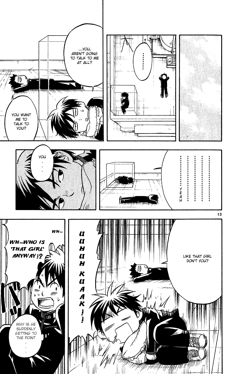 Kekkaishi Chapter 57 page 13 - Chapter 57: The Prince of Central High