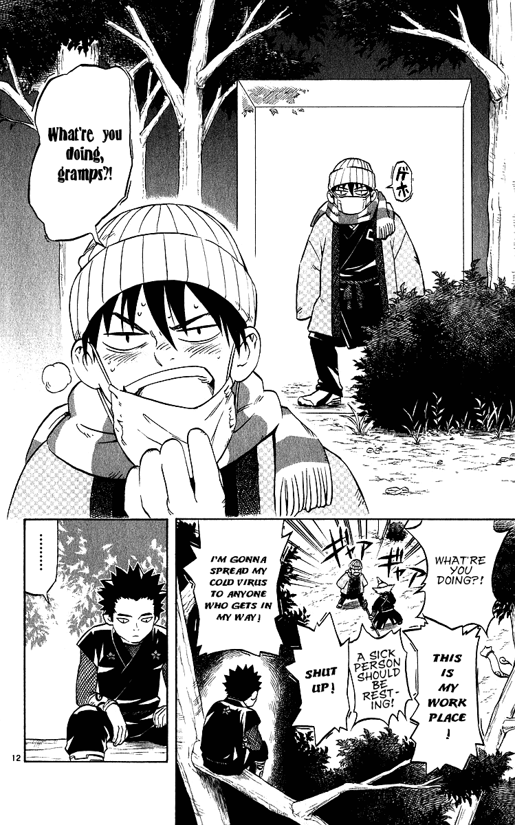 Kekkaishi Chapter 60 page 12 - Chapter 60: Gramp's Night