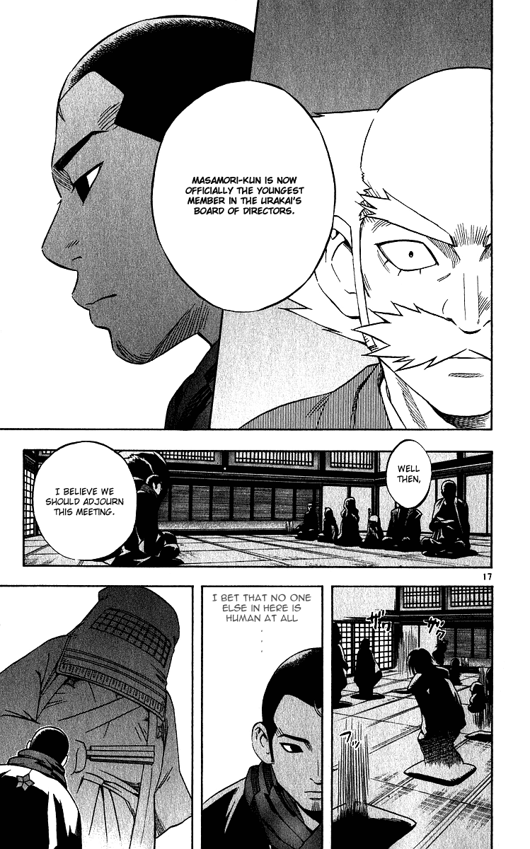 Kekkaishi Chapter 61 page 16 - Chapter 61: The Council of Twelve