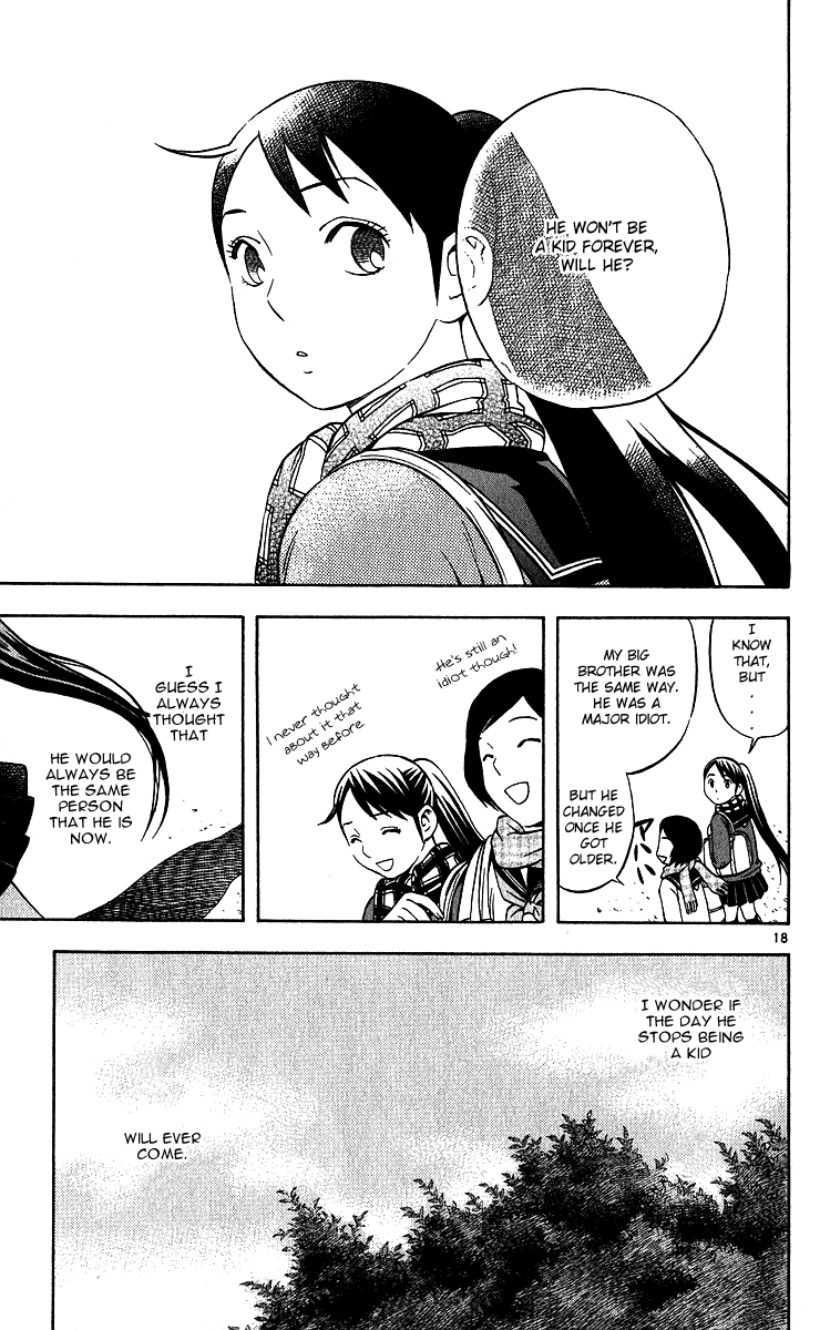 Kekkaishi Chapter 62 page 18 - Chapter 62: Always...