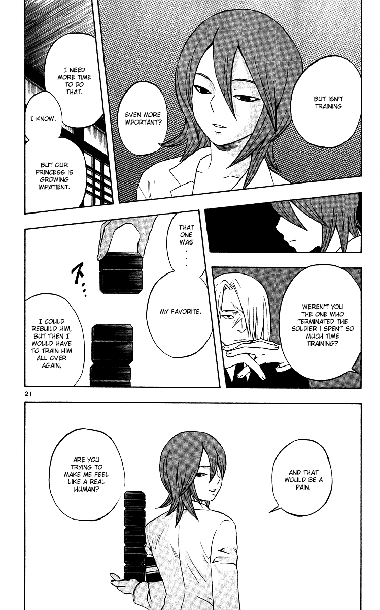 Kekkaishi Chapter 62 page 21 - Chapter 62: Always...