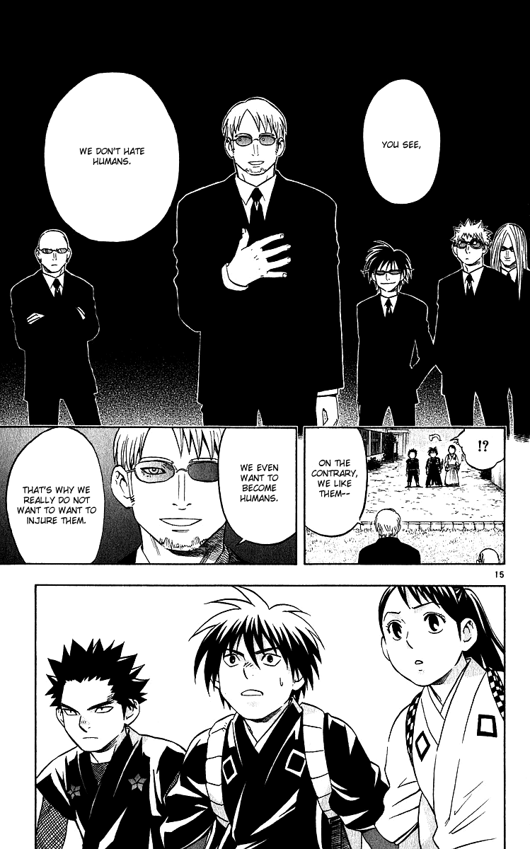 Kekkaishi Chapter 64 page 15 - Chapter 64: Negotiations