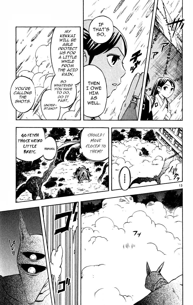 Kekkaishi Chapter 67 page 13 - Chapter 67: The Debt