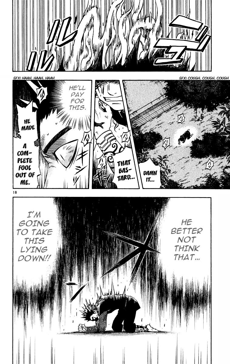 Kekkaishi Chapter 67 page 18 - Chapter 67: The Debt