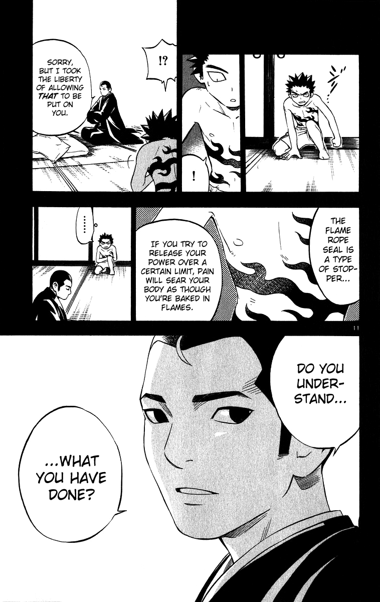Kekkaishi Chapter 73 page 11 - Chapter 73: Four Years Ago (Part 3)