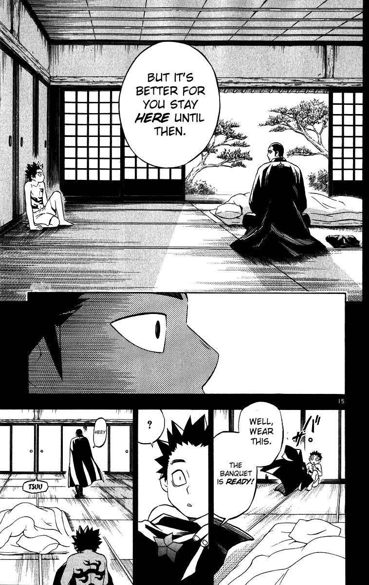Kekkaishi Chapter 73 page 15 - Chapter 73: Four Years Ago (Part 3)