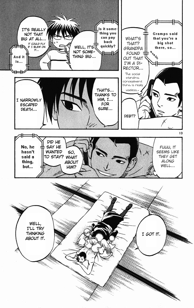 Kekkaishi Chapter 74 page 13 - Chapter 74: Ougi Family