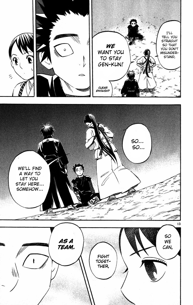 Kekkaishi Chapter 75 page 14 - Chapter 75: Decision
