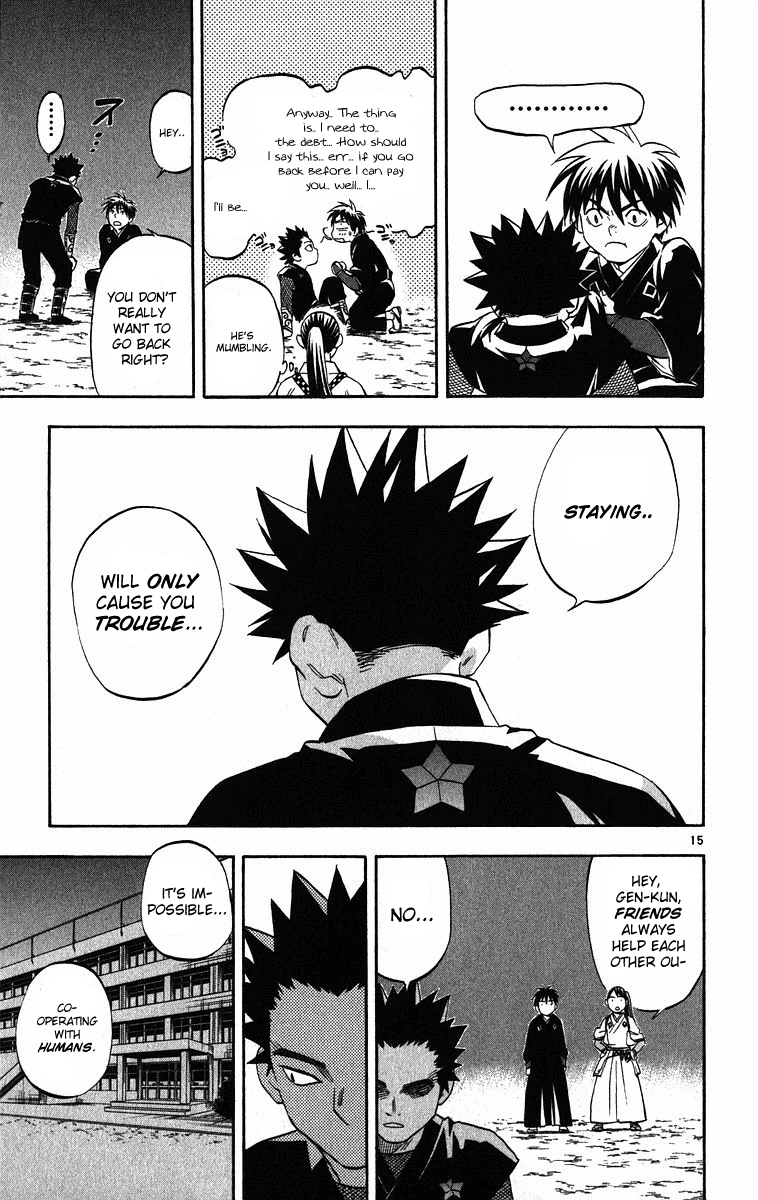 Kekkaishi Chapter 75 page 16 - Chapter 75: Decision