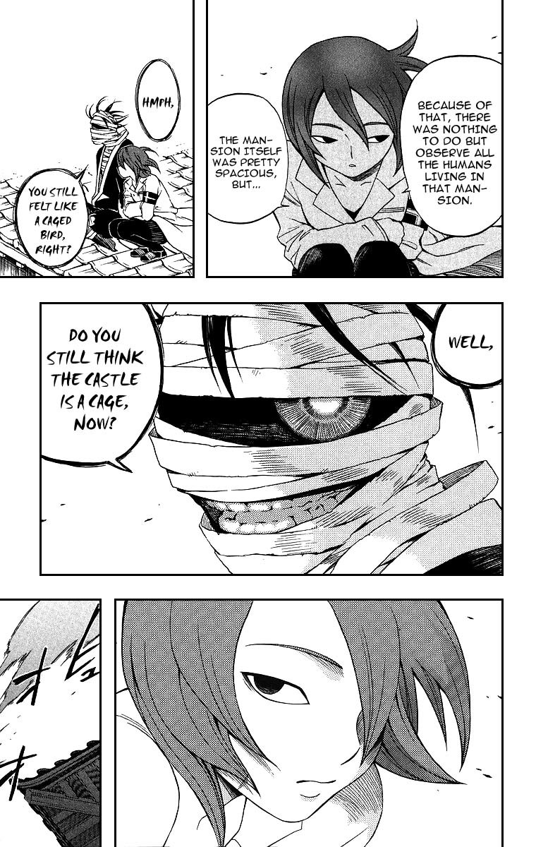 Kekkaishi Chapter 76 page 11 - Chapter 76: The Caged Bird