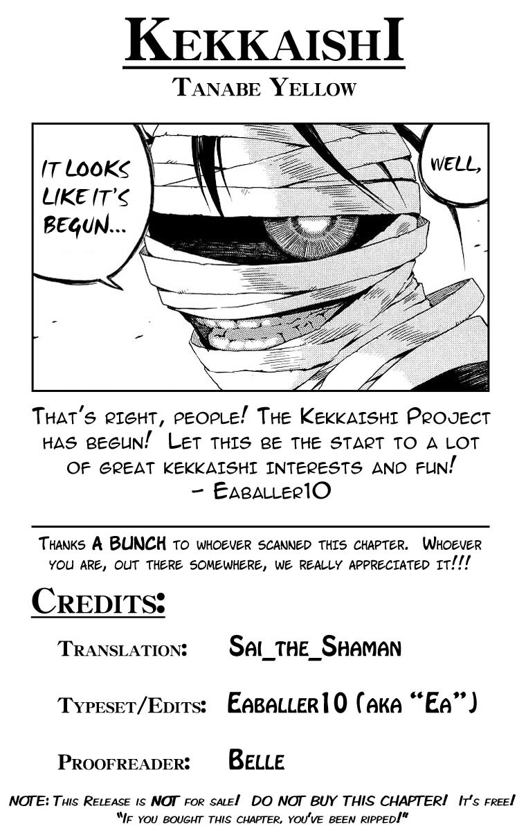 Kekkaishi Chapter 76 page 19 - Chapter 76: The Caged Bird