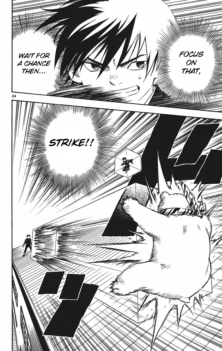 Kekkaishi Chapter 78 page 24 - Chapter 78: Raizou