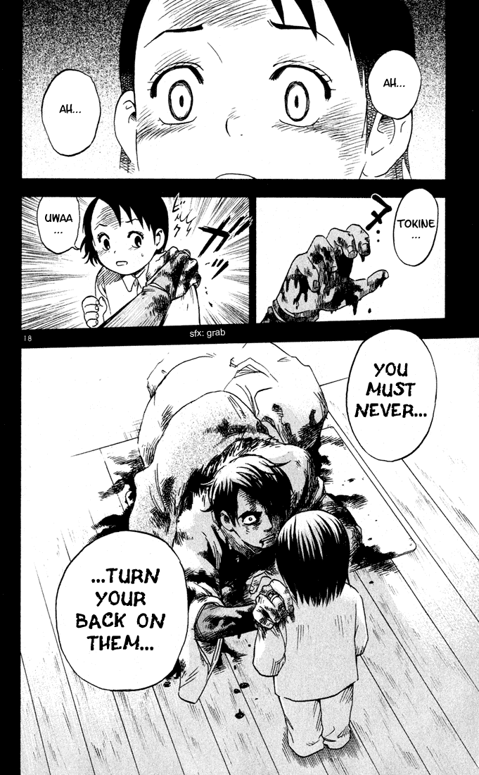 Kekkaishi Chapter 8 page 20 - Chapter 8: Tokio Yukimura