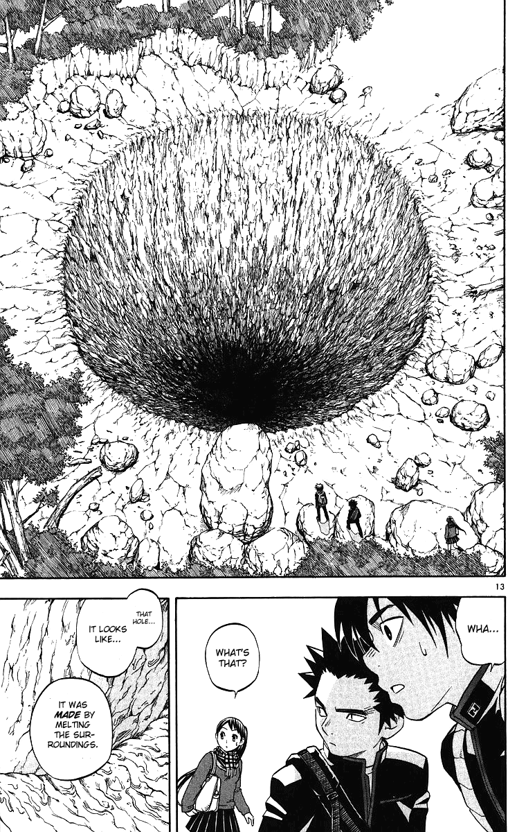 Kekkaishi Chapter 80 page 14 - Chapter 80: Gagin and Hekian